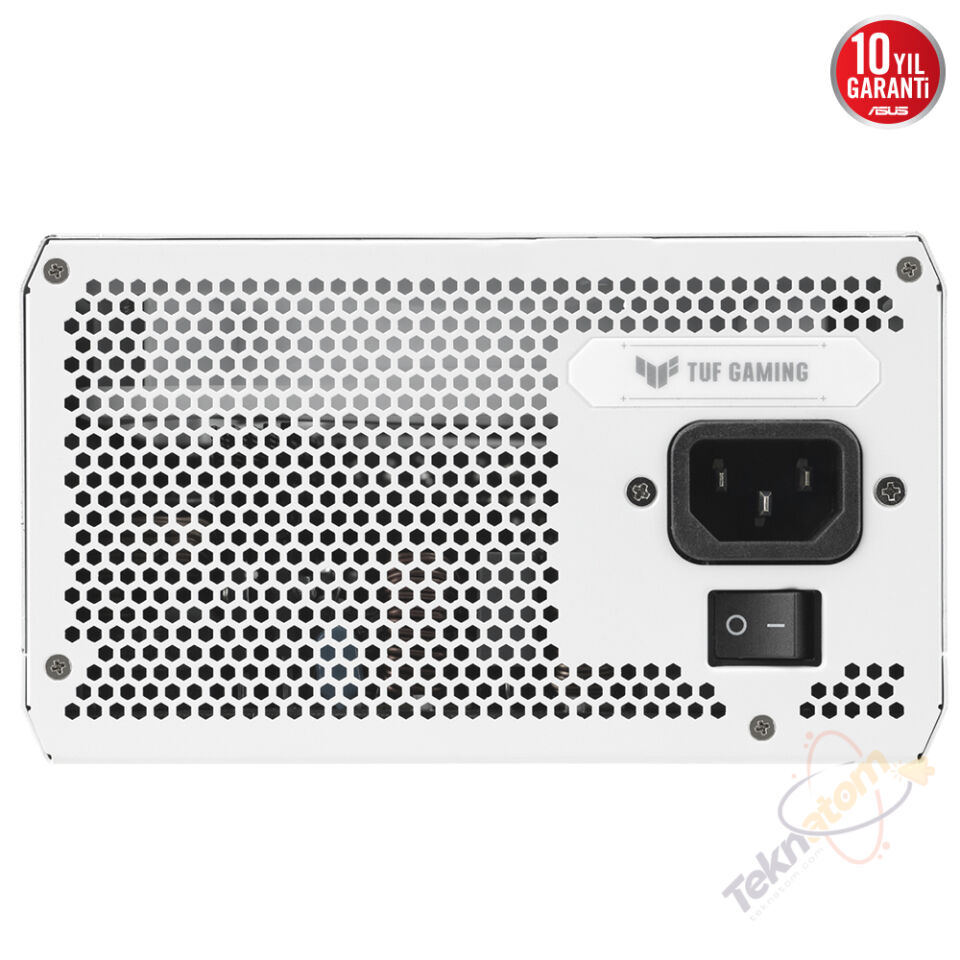 ASUS 1000w 80+ Gold TUF GAMING 1000G WHITE Tam Modüler Power Supply Beyaz / 90YE00S5-B0NA00