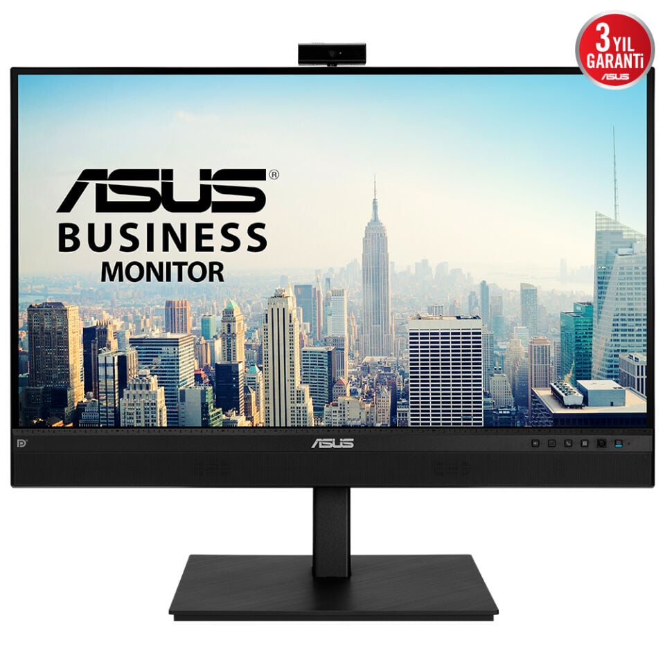 ASUS 27'' IPS BE27ACSBK 5MS 60HZ HDMI-DP TYPEC Multimedya Web Kameralı Monitör 2560x1440