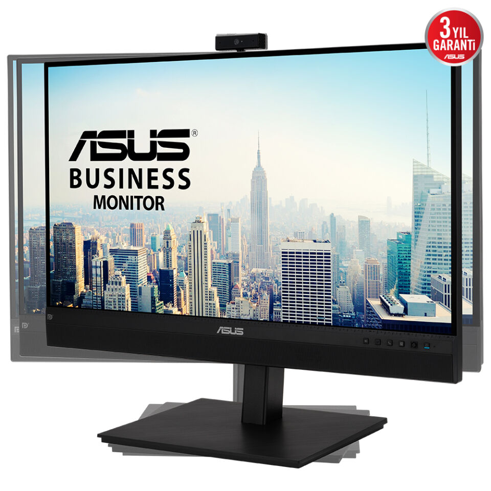ASUS 27'' IPS BE27ACSBK 5MS 60HZ HDMI-DP TYPEC Multimedya Web Kameralı Monitör 2560x1440