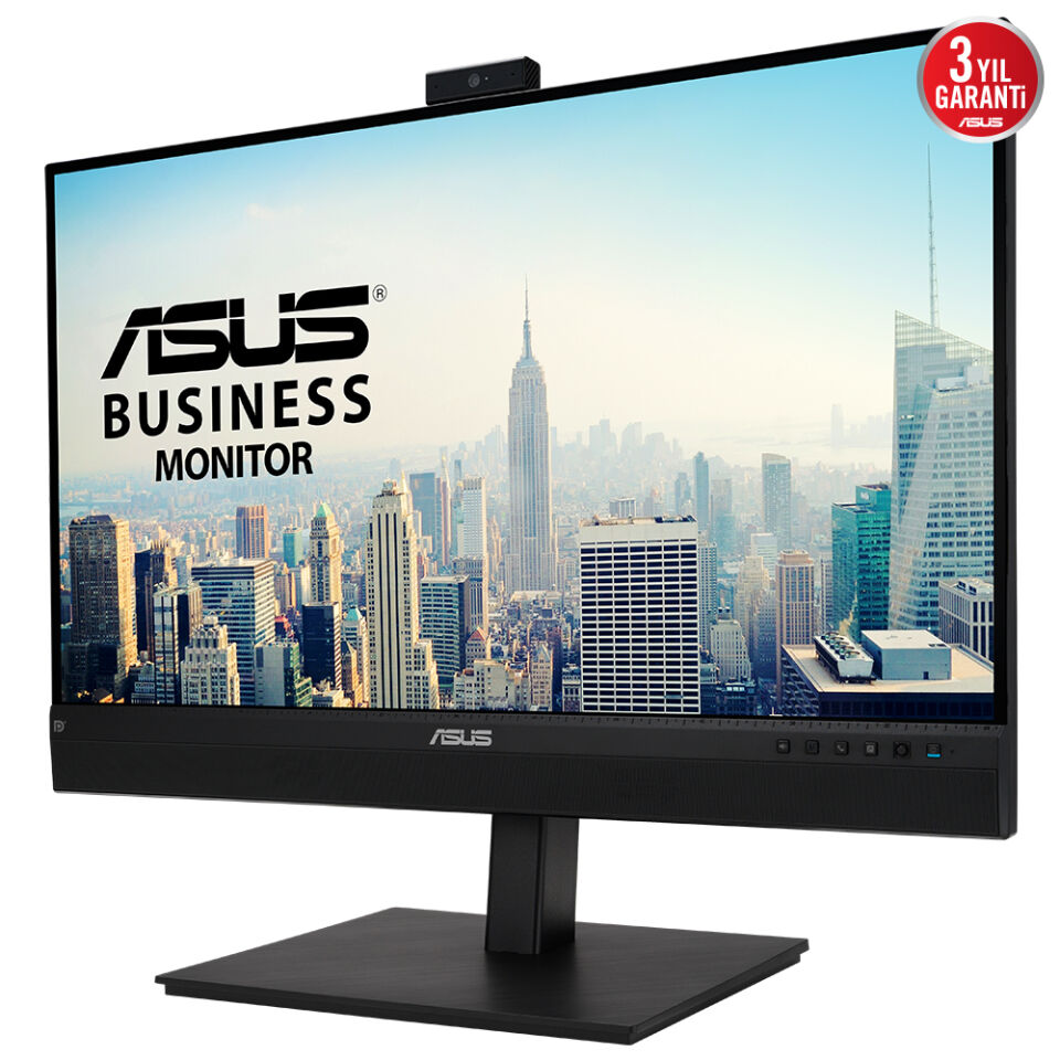 ASUS 27'' IPS BE27ACSBK 5MS 60HZ HDMI-DP TYPEC Multimedya Web Kameralı Monitör 2560x1440
