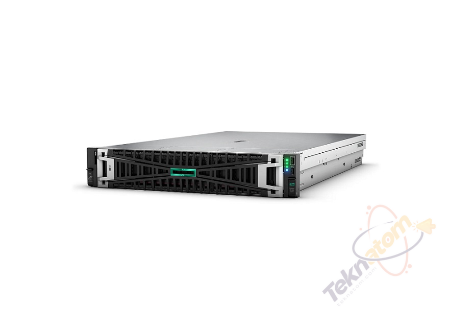 HPE DL380 G11 XEON GOLD 6530 P81787-425 64GB DDR5 RDIMM-6X480GB SSD-2x1100w Rack Sunucu (10003)
