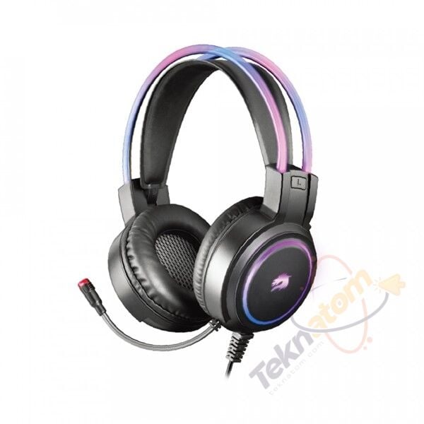 GameBooster FIREFLY 7.1 RGB Siyah Gaming Kulaklık H18L