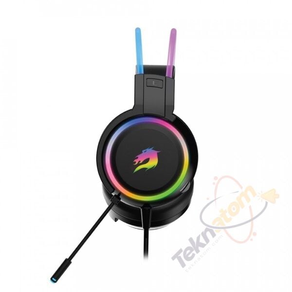 GameBooster FIREFLY 7.1 RGB Siyah Gaming Kulaklık H18L