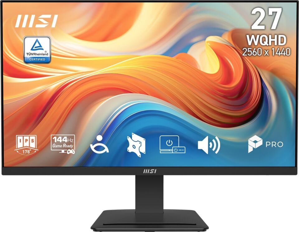 MSI 27'' IPS PRO MP273Q E14 4MS 144HZ HDMI-DP Kurumsal Monitör 2560x1440