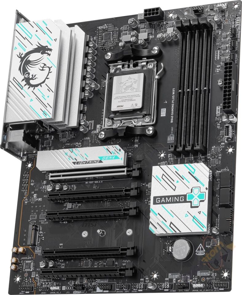 MSI B840 GAMING PLUS WIFI7 DDR5 HDMI-TYPEC PCIE 4.0 AM5 ATX