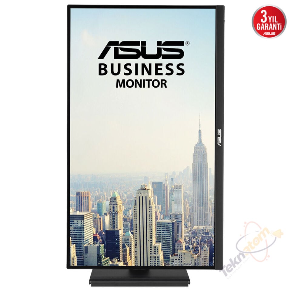 ASUS 27'' IPS VA27UCPS 5MS 60HZ HDMI-DP TYPEC Kurumsal Pivot Monitör 3840x2160 / 90LM09WJ-B03170