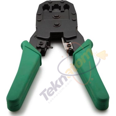 S-LINK SL-315 RJ12,RJ45 Kablo Sıkma Pensesi Yeşil