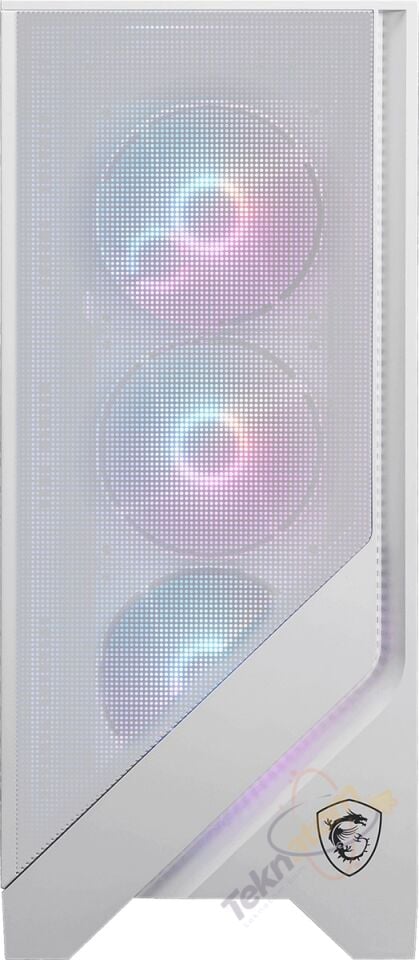 MSI MAG FORGE 320R AIRFLOW WHITE Gaming Nid-Tower PC Kasası Beyaz