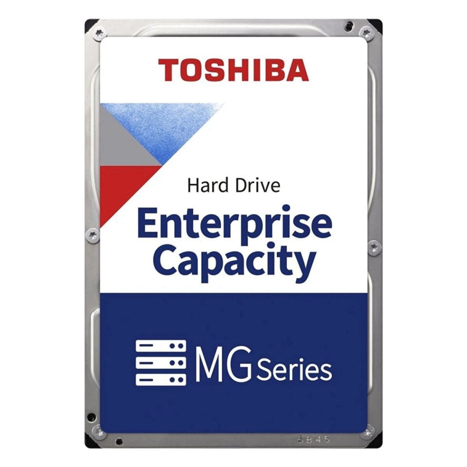 TOSHIBA 22TB 3.5'' MG11 MG11ACA22TE 7200 RPM 512MB SATA-3 Enterprise NAS ve Güvenlik Diski