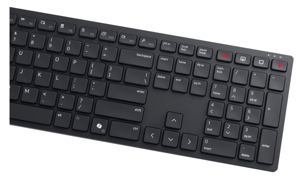 DELL Q TR KB525C PRO 580-BBSW Sessiz Kablolu TypeC Klavye