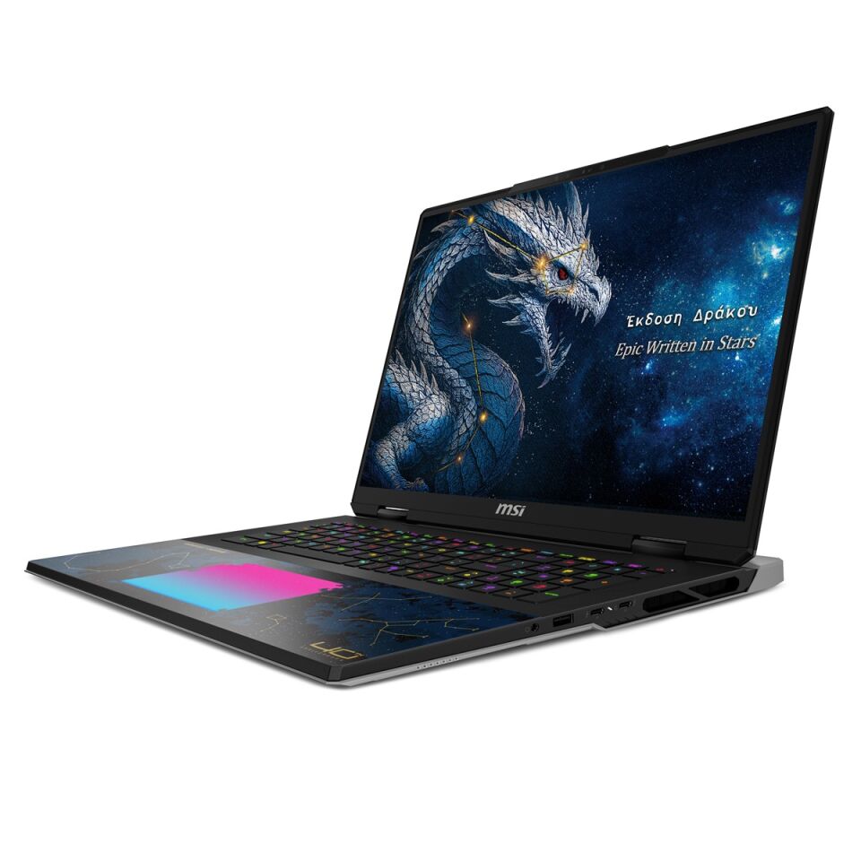 MSI 18'' UHD ULTRA 9 290HX-96GB DDR5 RAM-4TB NVME-24GB RTX5090-W11G GAMING NOTEBOOK / TITAN 18 HX DRAGON ED A2WJ-1223TR