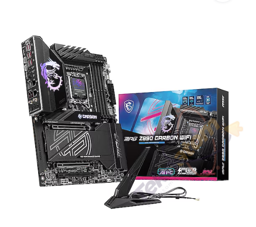 MSI MPG Z890 CARBON WIFI-7 DDR5 HDMI DP PCIE 5.0 1851p ATX