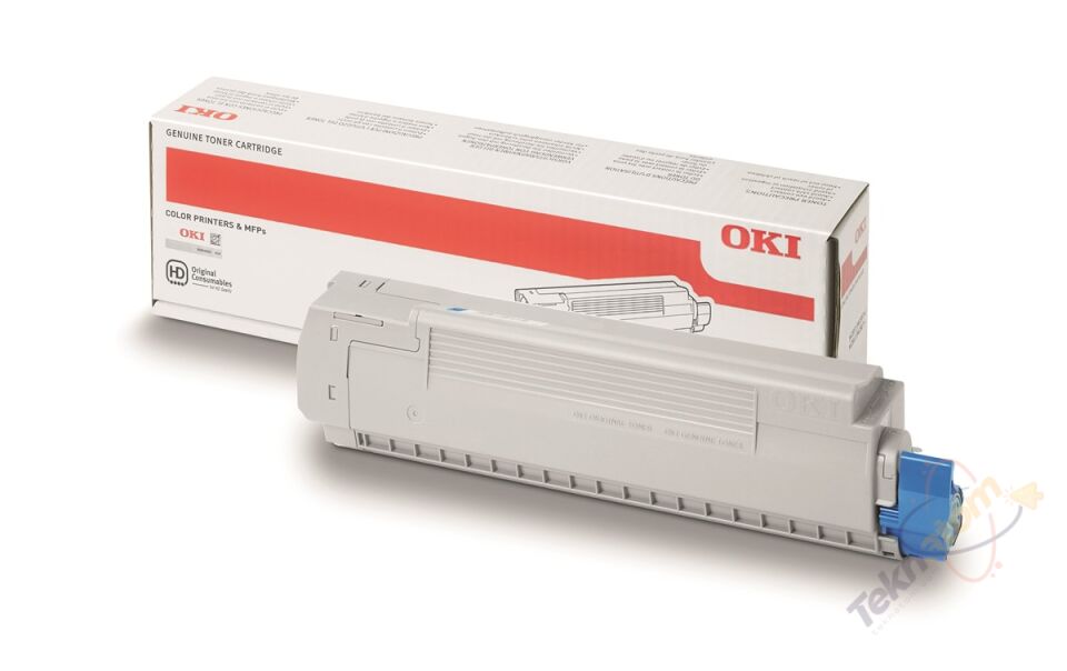 OKI MC851/MC861 7.3K Mavi (Cyan) Toner (44059171)