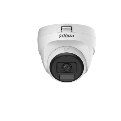 DAHUA 5MP Dome 2.8mm Analog Kamera Akıllı Hibrit Işıklı Sesli HAC-T1A51P-U-IL-A