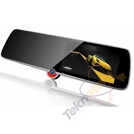 TWOGO GO-403 Ayna Monitör 3 Kamera Destekli Araç DVR