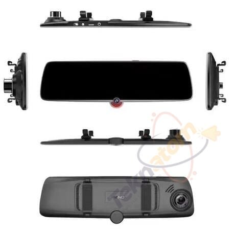 TWOGO GO-403 Ayna Monitör 3 Kamera Destekli Araç DVR