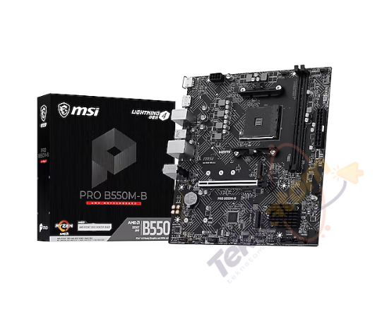 MSI PRO B550M-B DDR4 HDMI-DP PCIE 4.0 AM4 mATX