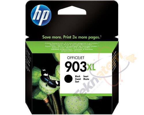 HP 903XL Siyah Orijinal Yüksek Kapasiteli Mürekkep Kartuşu (T6M15AE)