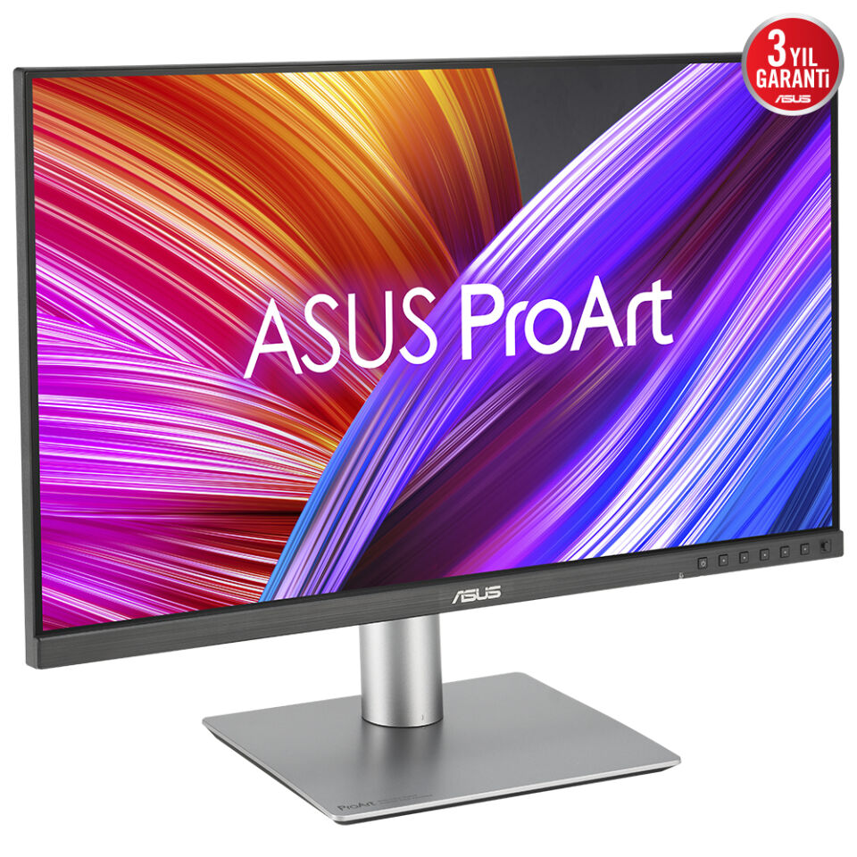 ASUS 23.8'' IPS PROART PA24ACRV 5MS 75HZ HDMI-DP TYPEC Multimedya Pivot Grafik Tasarım Monitörü 2560x1440 / 90LM08Y0-B01M70