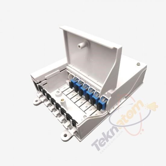 ODS 8port SCSX Duvar Tipi Fiber Optik IP Korumalı Sonlandırma Kutusu