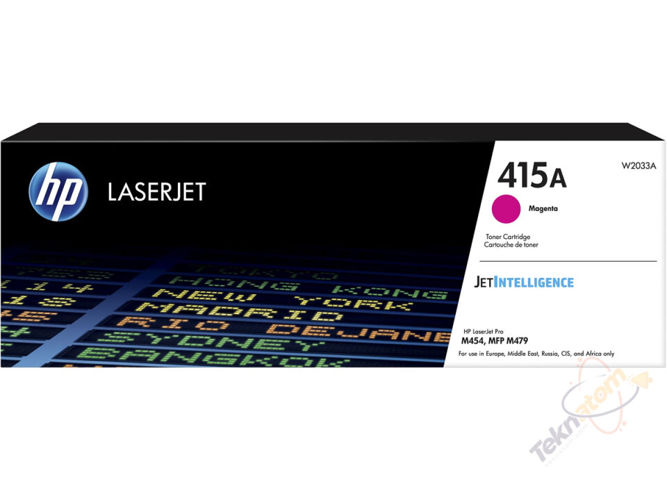 HP 415A Macenta (Kırmızı) LaserJet Toner Kartuşu (W2033A)