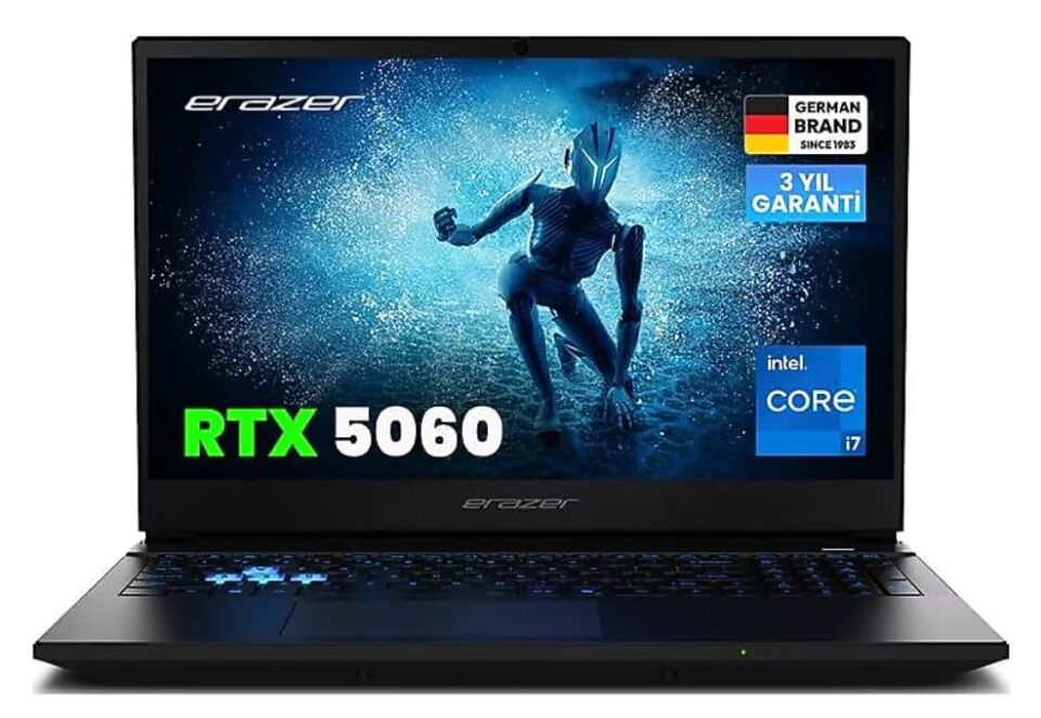 ERAZER 15.6'' CORE i7 13620H-16GB DDR5 RAM-1TB NVME-8GB RTX5060-FDOS / DEPUTY 15 P1 MD600004