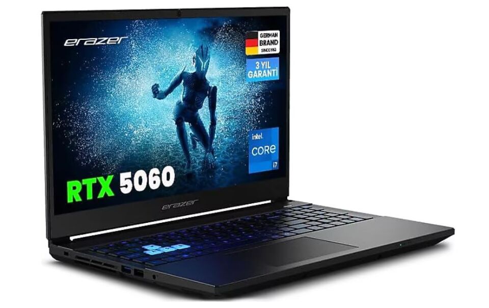 ERAZER 15.6'' CORE i7 13620H-16GB DDR5 RAM-1TB NVME-8GB RTX5060-FDOS / DEPUTY 15 P1 MD600004