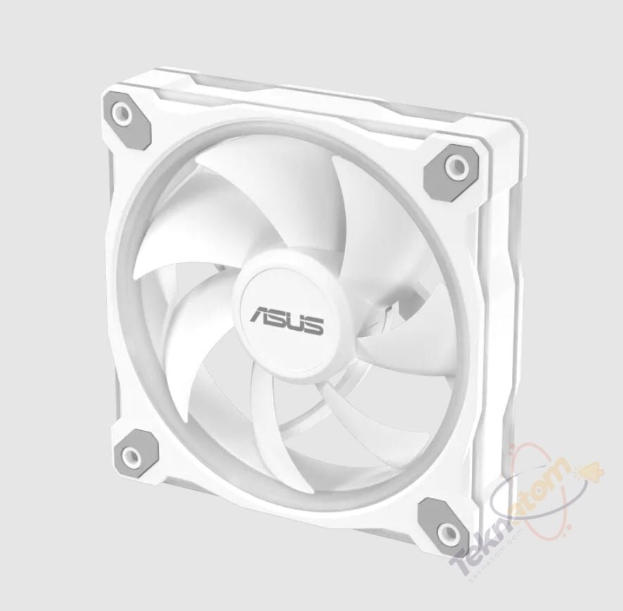 ASUS PRIME MR120 ARGB Beyaz Üçlü Kasa Fanı Seti (3'li set) / 90DA00I3-B09020