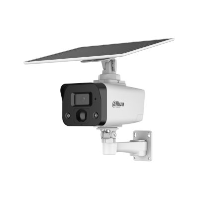 DAHUA 4MP Bullet 3.6mm Kablosuz 4G Solar IP Kamera Çift Işıklı IPC-HFW2441DG-4G-SP-B-MAX