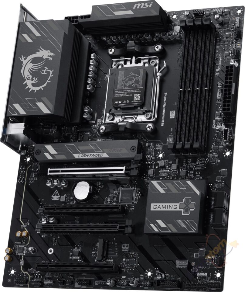 MSI B850 GAMING PRO WIFI6E HDMI-DP TYPEC PCIE 5.0 AM5 ATX