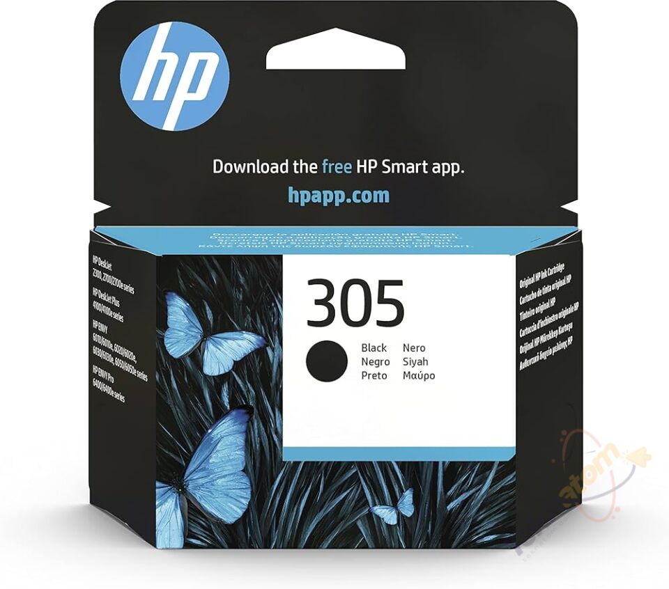 HP 305 Siyah Orijinal Mürekkep Kartuşu - 3YM61AE