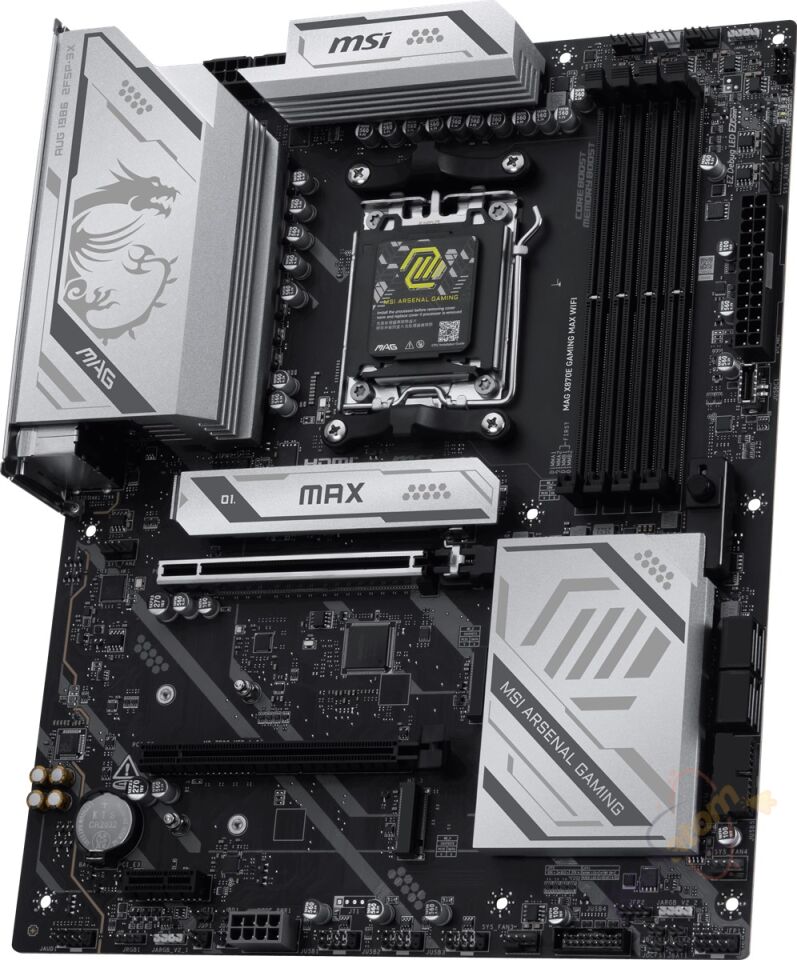 MSI MAG X870E GAMING MAX WIFI7 DDR5 HDMI-DP PCIE 5.0 AM5 ATX
