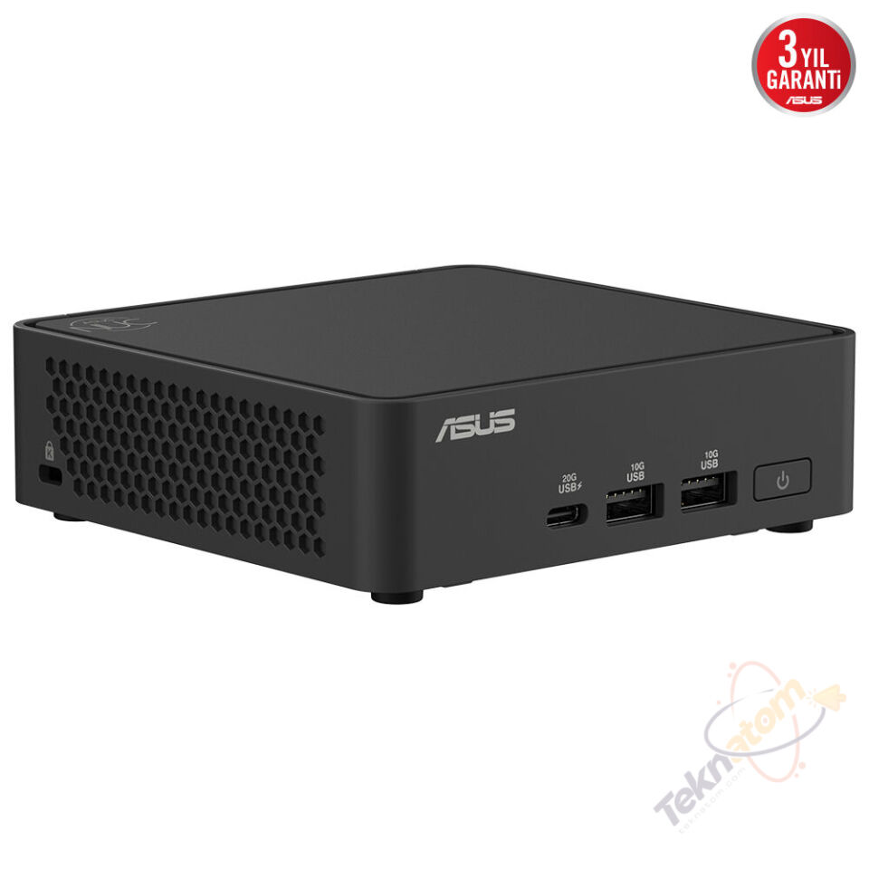 ASUS CORE 7 240H-RAM DİSK YOK-FDOS MINI PC / NUC15 PRO SLIM KITRNUC15CRKC700002 / 90AR00R2-M00070