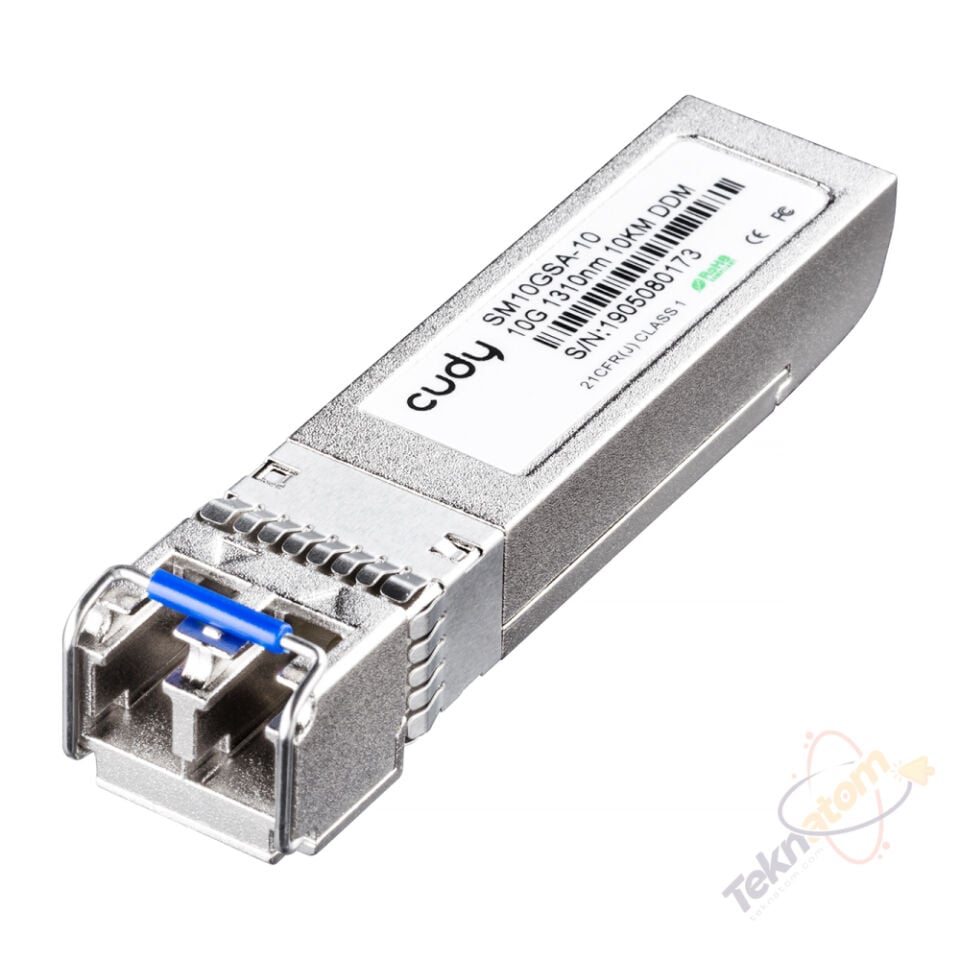 CUDY SM10GSA-10 10G Base-LR Singlemode SFP+ Fiber Optik Modül (Transceiver)