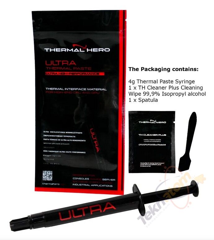 Thermal Hero Ultra 2gr 13.0W Premium Termal Macun