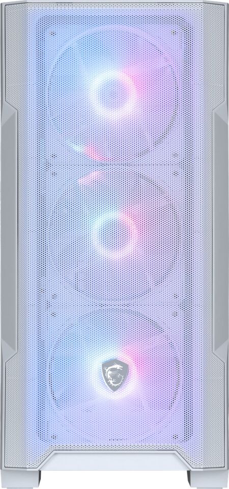 MSI MAG FORGE M100R WHITE Gaming Micro-Tower PC Kasası Beyaz
