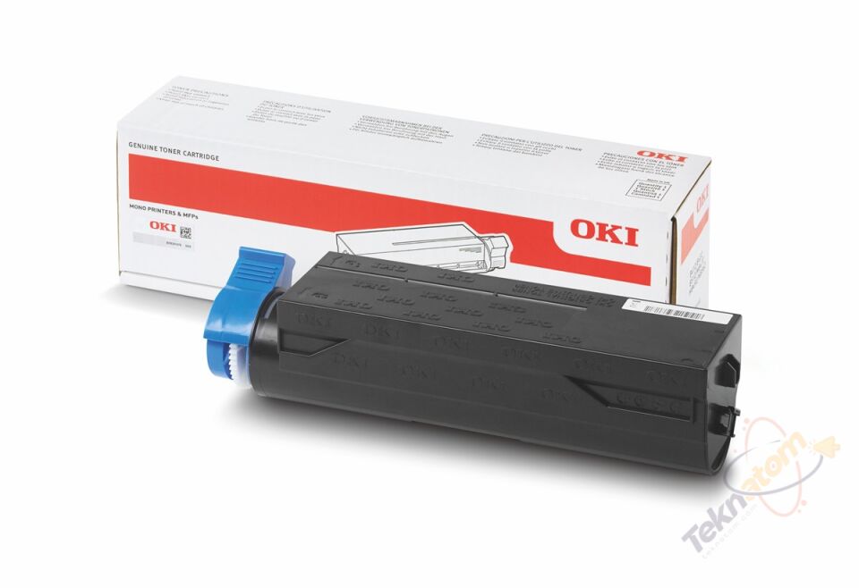 OKI B412/B432/B512/MB472/MB492/MB562 Siyah Orijinal Yüksek Kapasiteli Toner Kartuşu (Black Toner - 7K)
