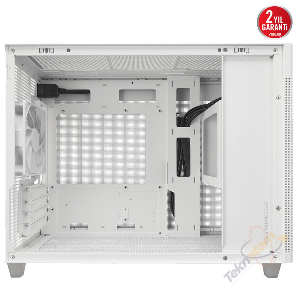 ASUS PRIME AP201 MESH WHITE Gaming Micro-Tower PC Kasası Beyaz / 90DC00G3-B39000