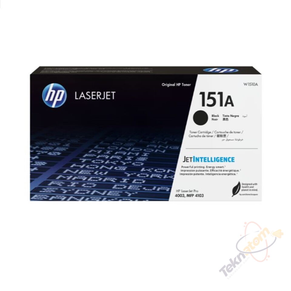 HP 151A Siyah LaserJet Toner Kartuşu (W1510A)