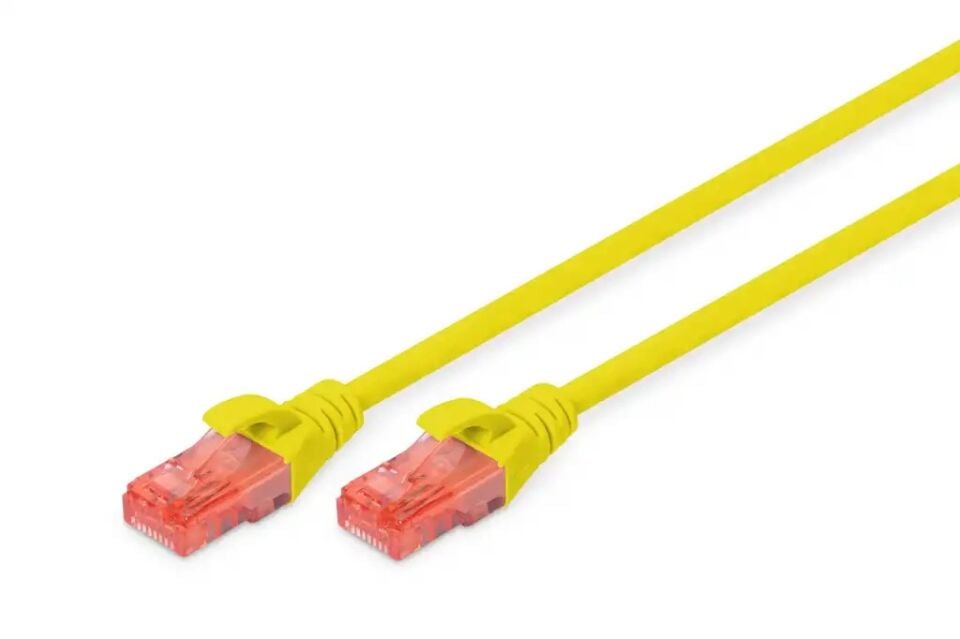 DIGITUS 10metre CAT6 Utp DK-1617-100/Y Sarı Patch Kablo