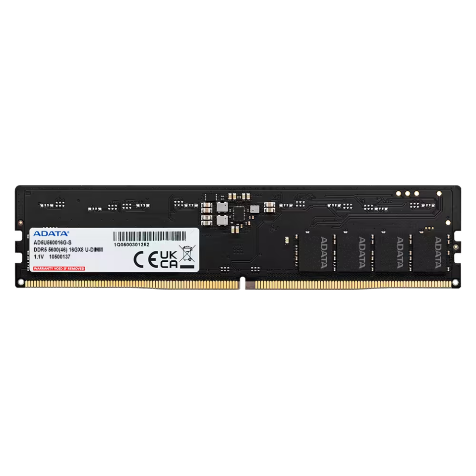ADATA 16GB DDR5 5600MHZ CL46 PC RAM AD5U560016G-S