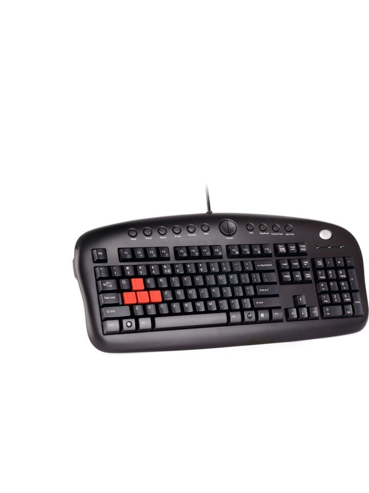 A4 TECH KB-28G Kablolu USB Q Trk Siyah Klavye