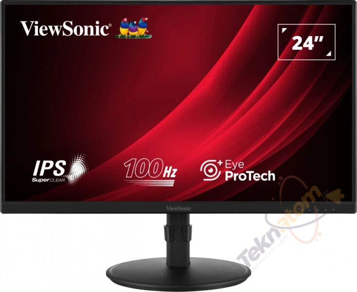 VIEWSONIC 23.8'' IPS VG2408A-MHD VS19713 5MS 100HZ Ev Ofis Monitör 1920x1080