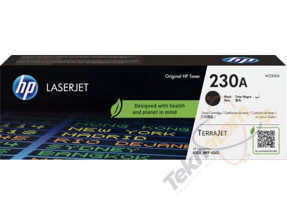 HP 230A Siyah LaserJet Toner Kartuşu (W2300A)