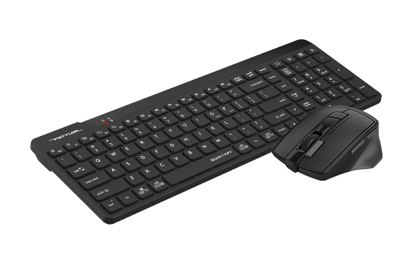 A4TECH FG2400 AIR2 Kablosuz Q Trk Sessiz Siyah Klavye - Mouse Set