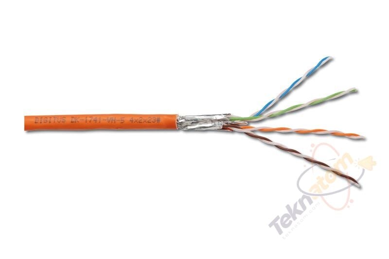 DIGITUS 500metre CAT7 S/FTP Kablo Turuncu