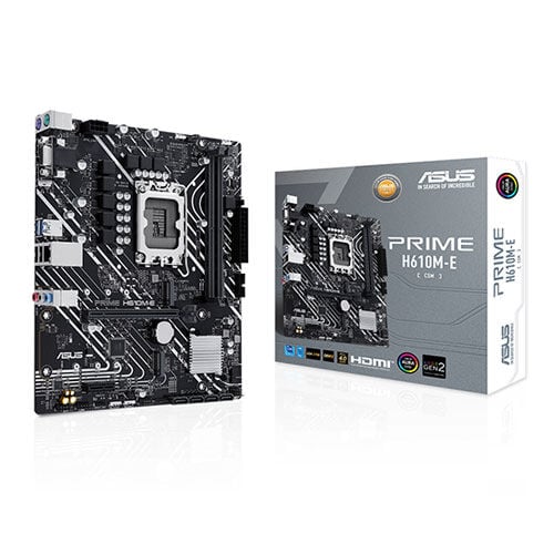 ASUS PRIME H610M-E-CSM DDR5 HDMI-DP PCIE 4.0 1700p mATX Kurumsal Anakart