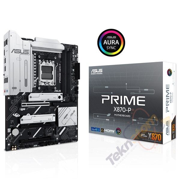 ASUS PRIME X870-P DDR5 HDMI DP PCIE 5.0 AM5 ATX