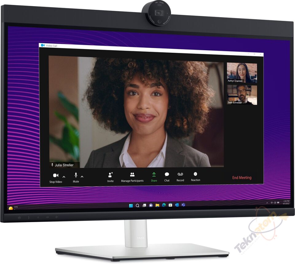 DELL 27'' IPS PRO 27 PLUS P2724DEB 5MS 60HZ HDMI-DP RJ45 Video Konferans Monitör 2560x1440