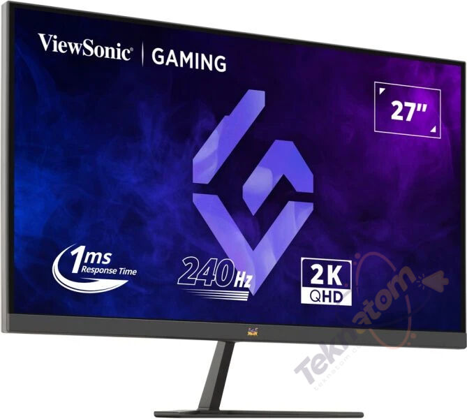 VIEWSONIC 27'' IPS VX2758A-2K-PRO-3 1MS 240HZ HDMI-DP TYPEC Gaming Monitör 2560x1440